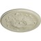 Ekena Millwork Legacy Acanthus Ceiling Medallion (Fits Canopies up to 3 1/2"), 12 3/4"OD x 7/8"P, Clear Yellow CM12LECYF - alternate 3